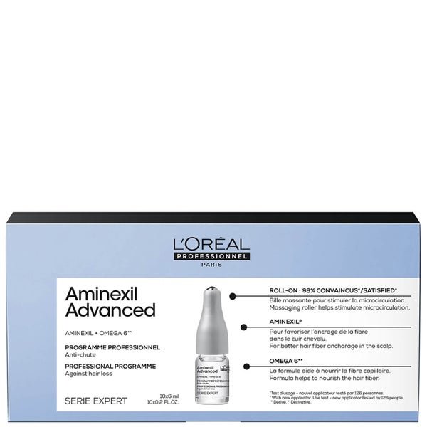 Aminexil Advanced L'Oréal Professionnel Serie Expert (10 x 6 ml)