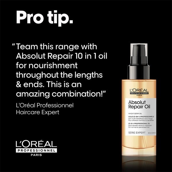Après-Shampooing Absolut Repair pour Cheveux Secs et Abîmés L’Oréal Professionnel Serie Expert 500 ml